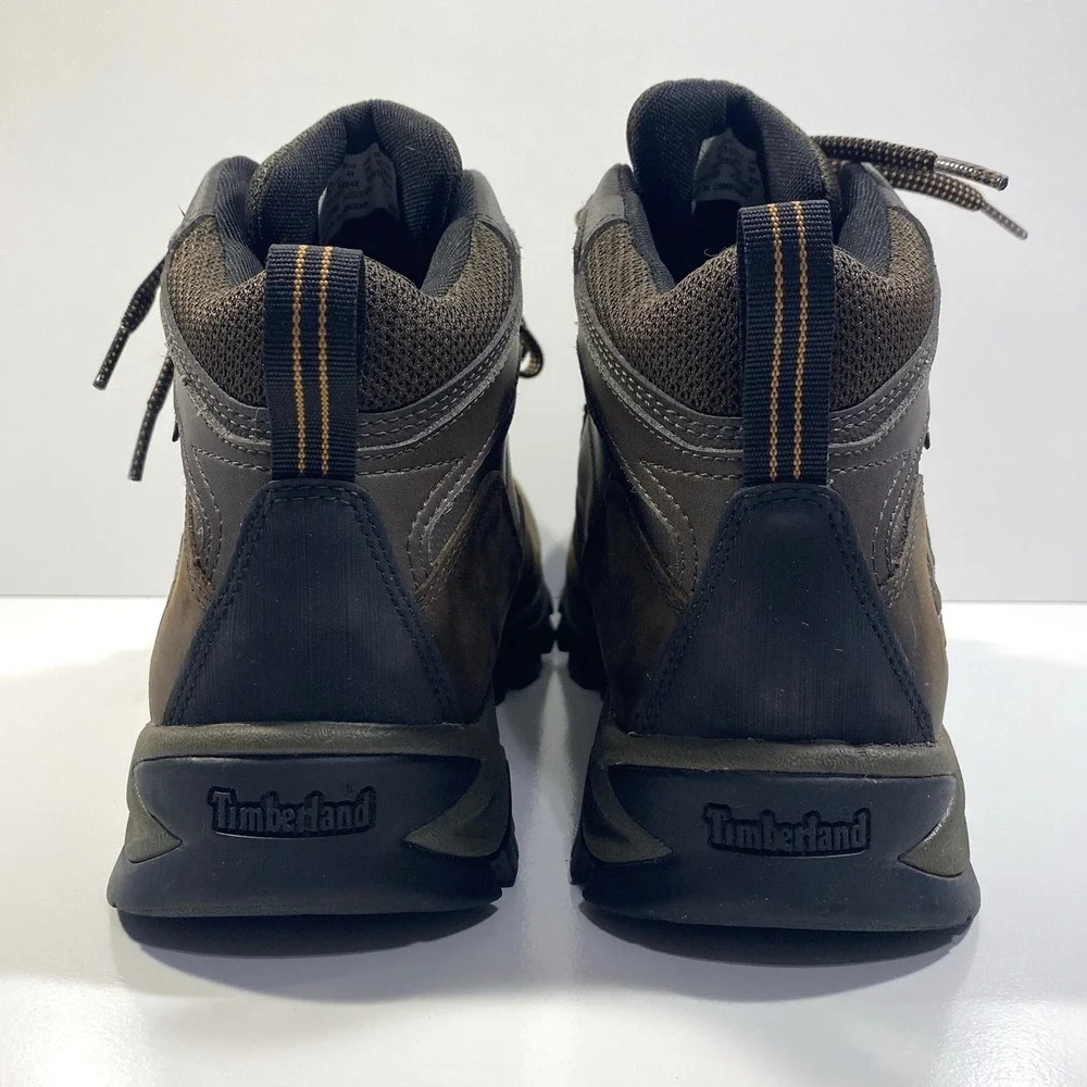 Timberland Mens Size 10 Mt. Maddsen Mid Waterproof Hiking Boots Brown